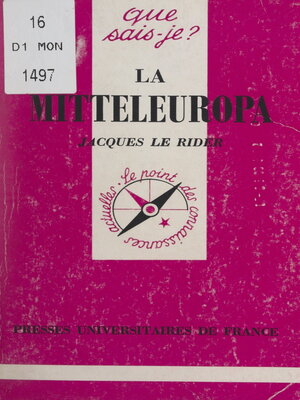 cover image of La Mitteleuropa